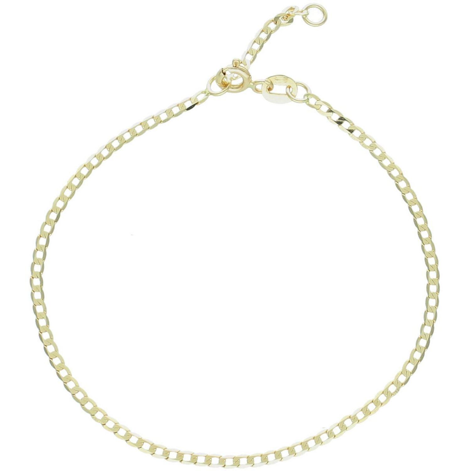 Klasyczna złota bransoletka damska próby 585 w splocie pancerka 2 mm. Długość regulowana 17 cm + 2 cm, waga 1,11 g, zapięcie na karabińczyk. Ponadczasowa biżuteria idealna na co dzień i na 1.jpg